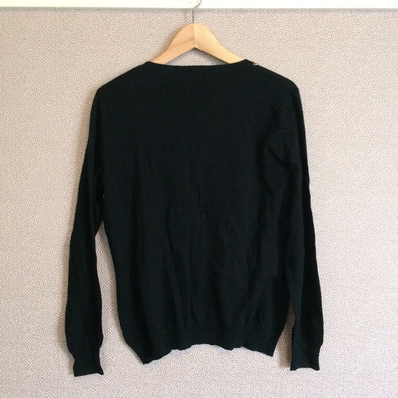 L 🆕 Merona Gold Chain Cardigan New - Picture 5 of 8